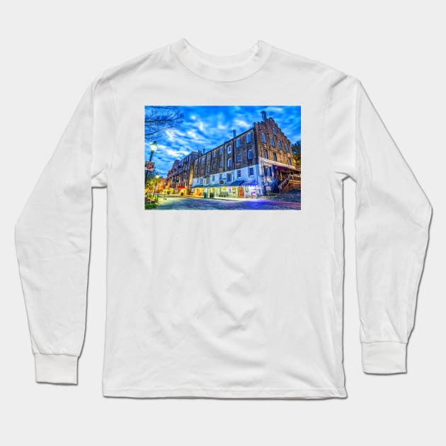 River Street Savannah Georgia Long Sleeve T-Shirt by Gestalt Imagery